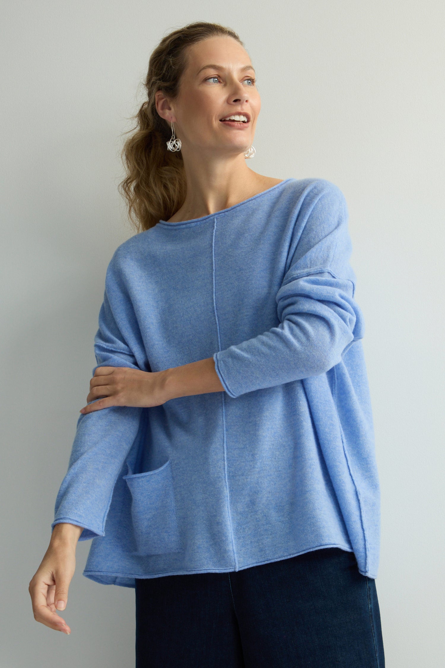 Fine Merino Pocket Jumper