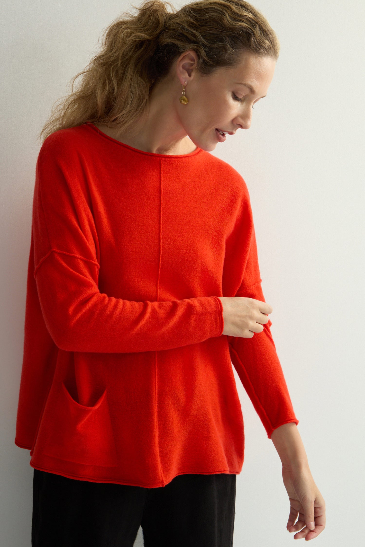 Fine Merino Pocket Jumper