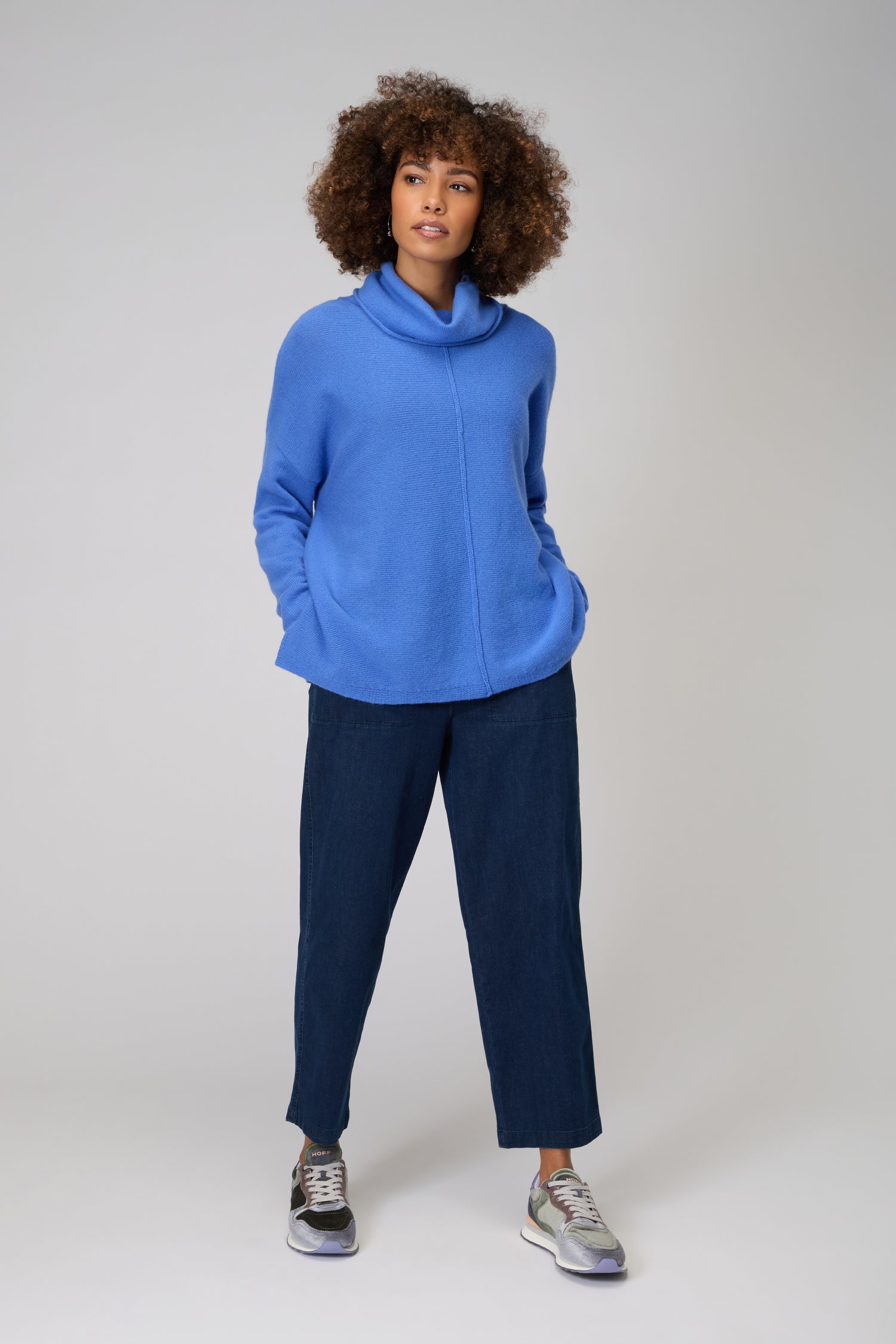 Merino Cowl Neck Jumper