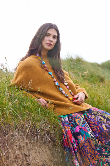 Merino Wool Stitch Detail Jumper