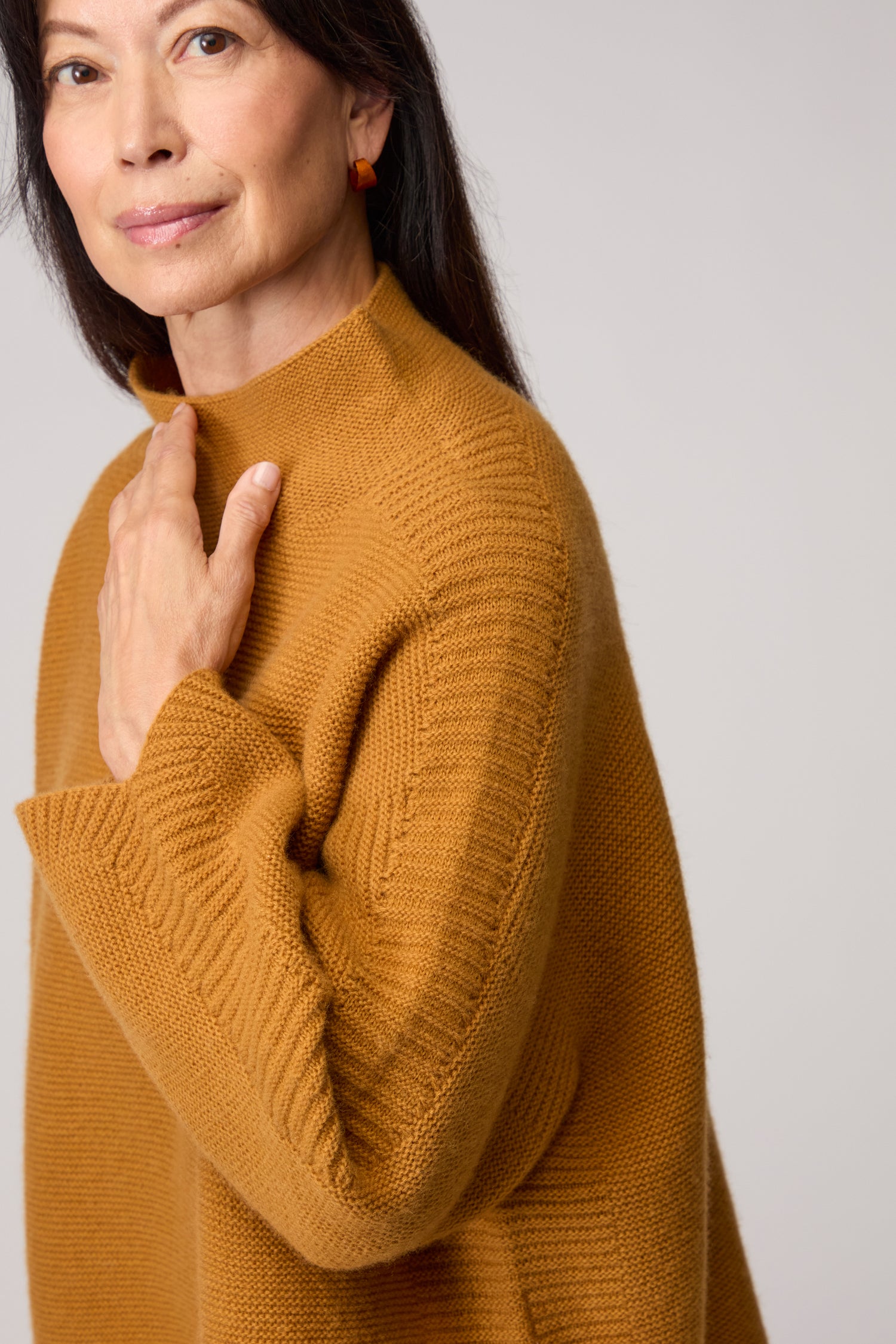Merino Wool Stitch Detail Jumper