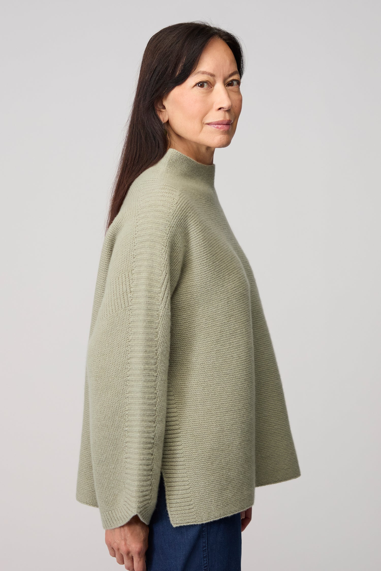 Merino Wool Stitch Detail Jumper