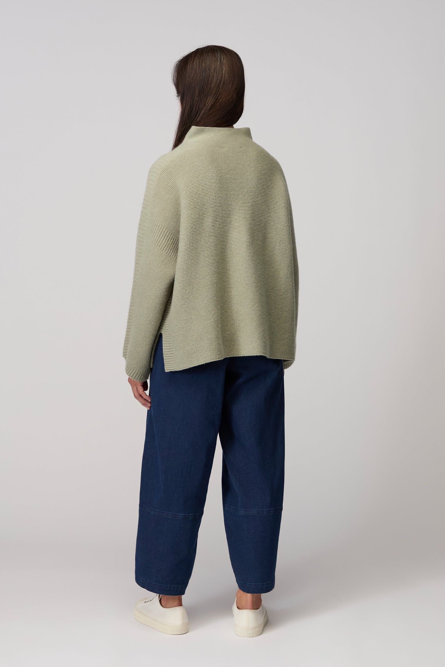 Merino Wool Stitch Detail Jumper