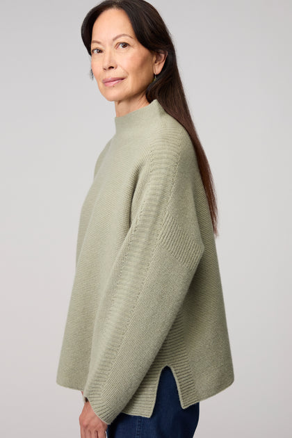 Merino Wool Stitch Detail Jumper