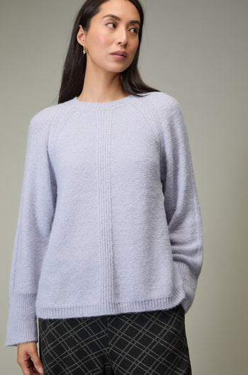 Alpaca Blend Seam Detail Jumper
