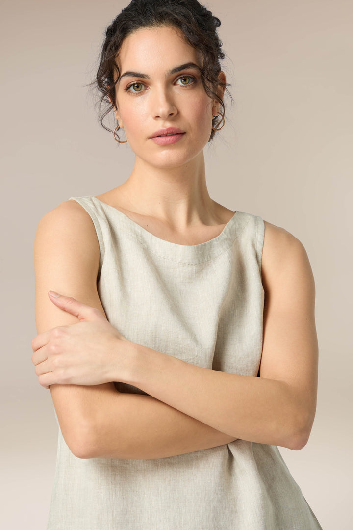 Linen Vest Sahara
