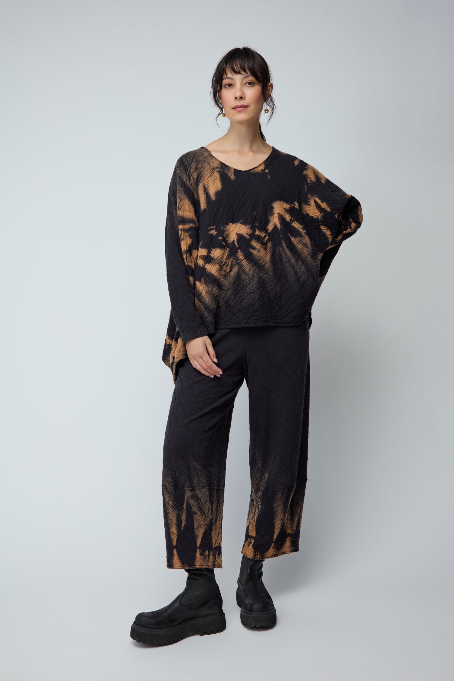 Tie Dye Jersey Boxy Top