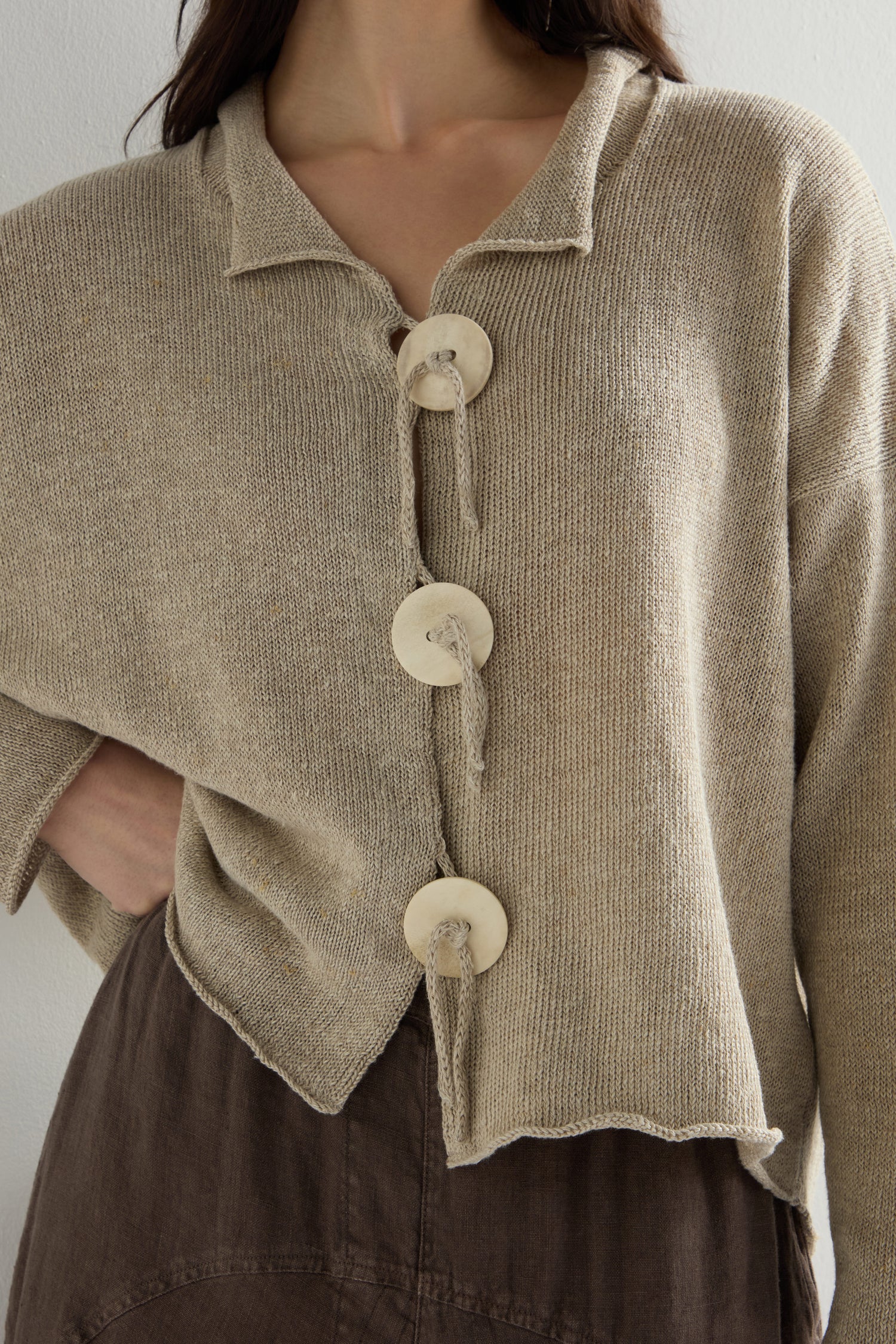 Big Buttons Cardi