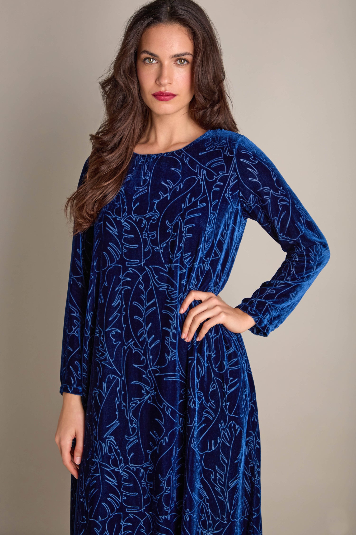 Vine Devore Dress