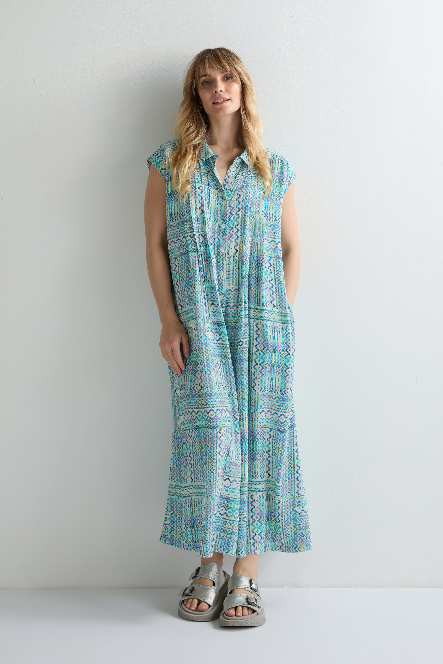 Patchwork Tie Dye Jumpsuit