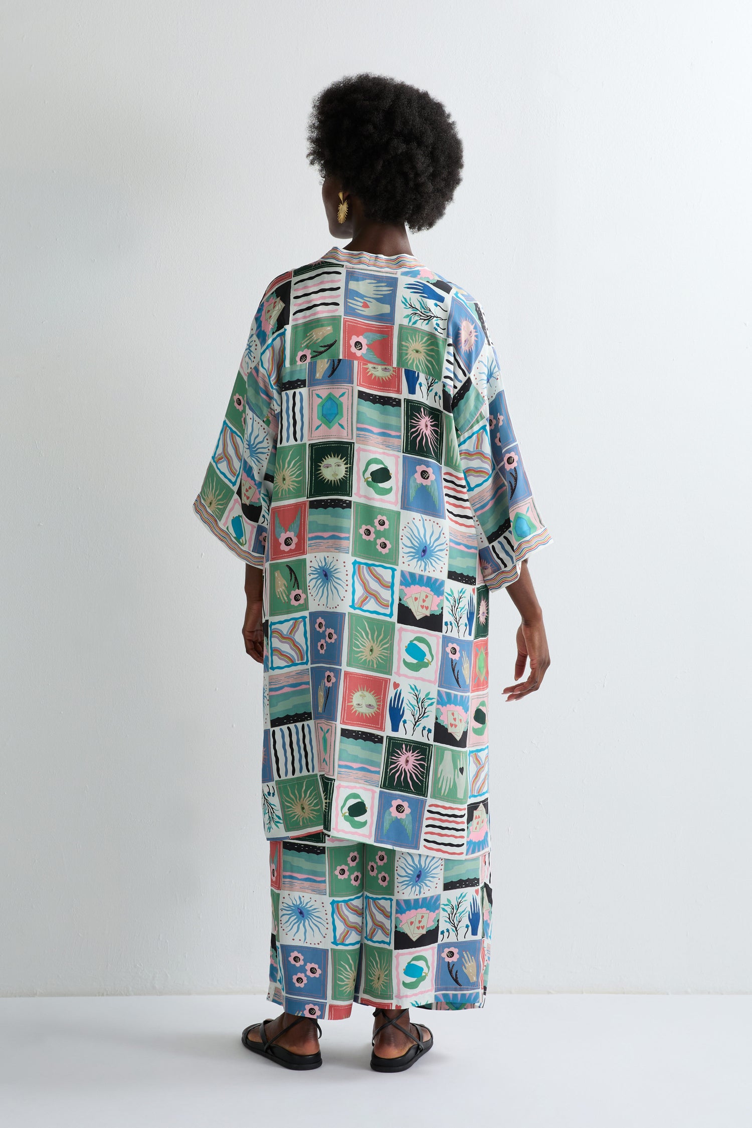 Mystical Collage Kimono