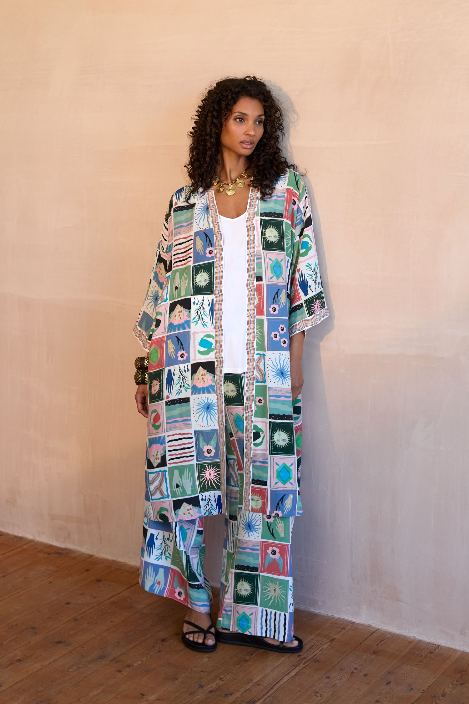 Mystical Collage Kimono