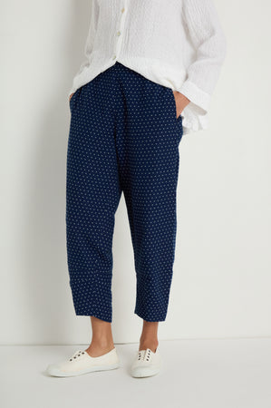 Spot Cotton Bubble Trousers