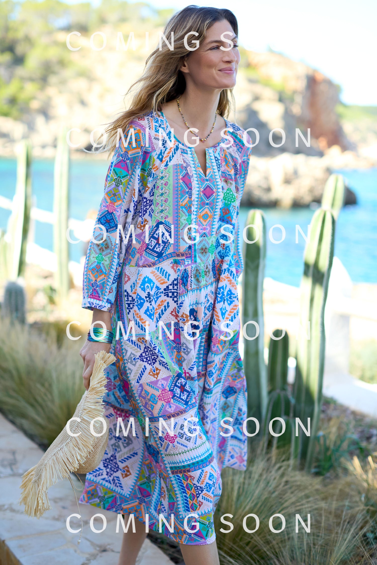 Modern Mosaic Patchwork Dress