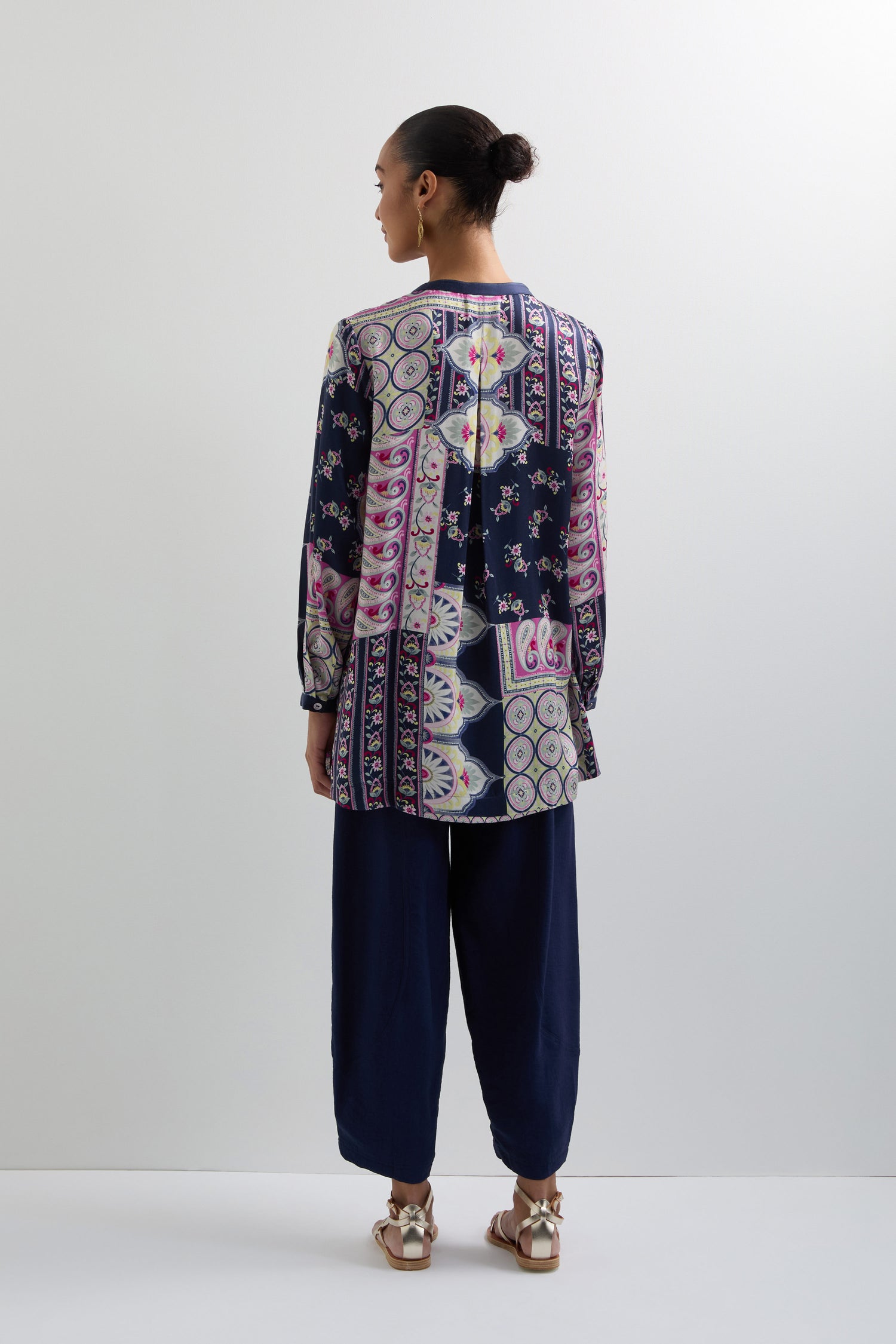 Patchwork Ornamental Shirt