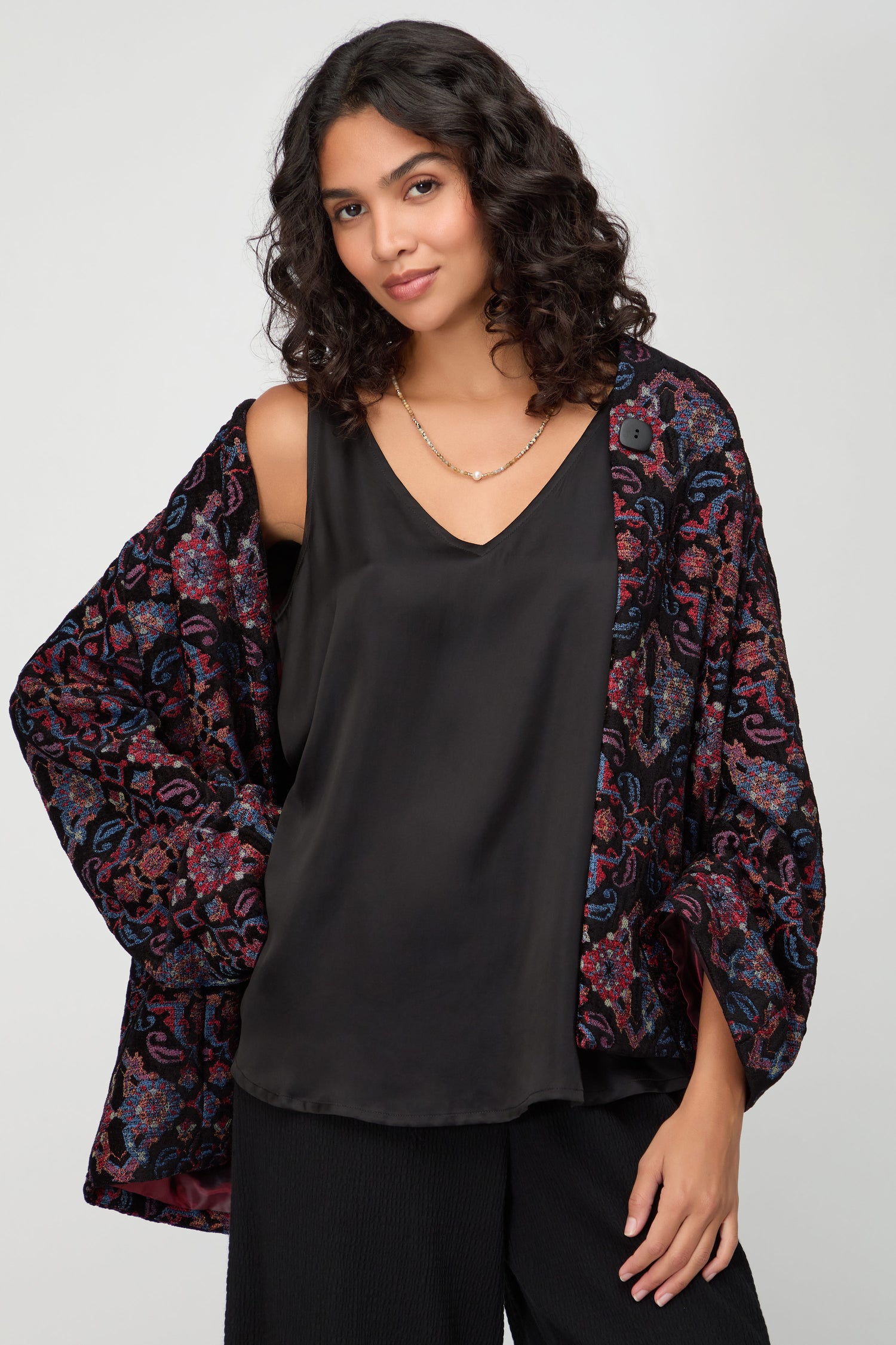 Cupro Layering Vest