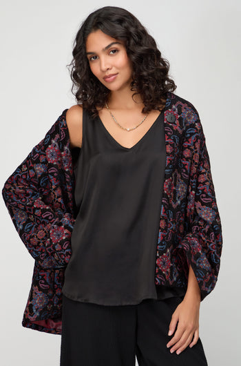 Cupro Layering Vest