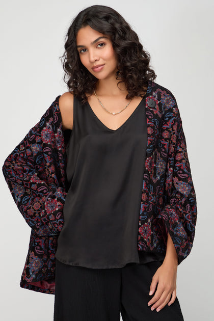 Cupro Layering Vest