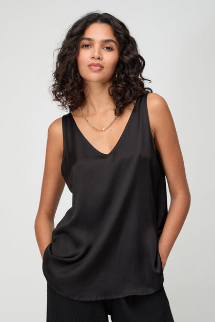 Cupro Layering Vest