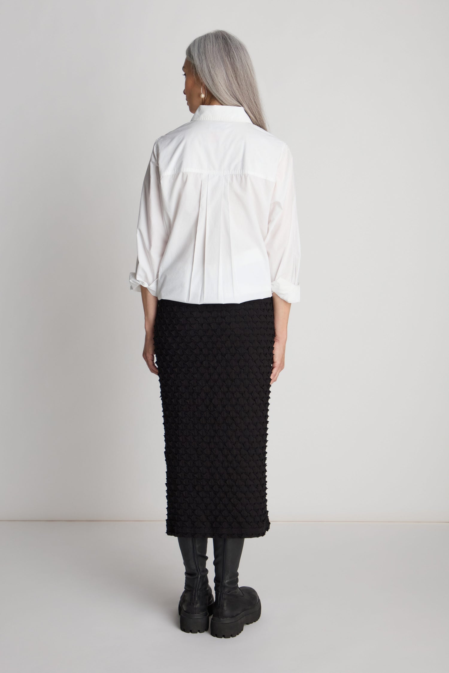 Pocket Jersey Tube Skirt