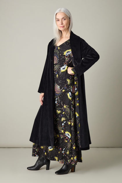 Celestial Dreams Jersey A Line Maxi Dress