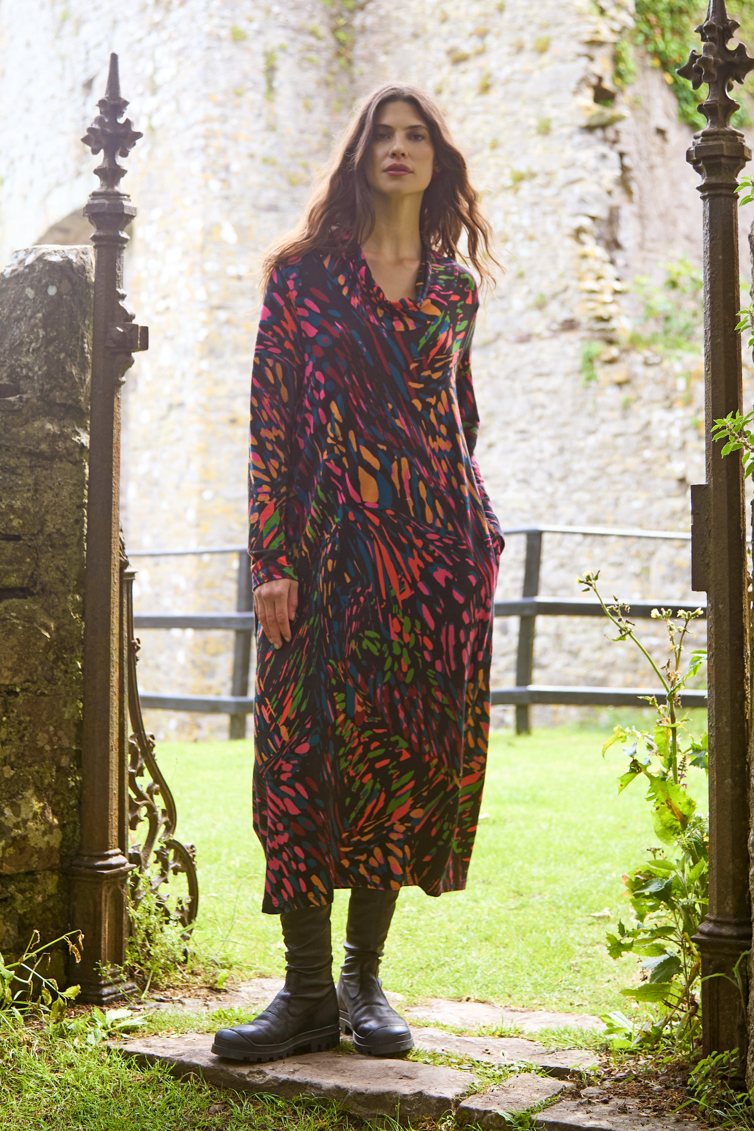 Skyfire Jersey Dress
