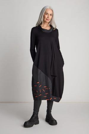 sahara JQD Cross いそがしく Neck Dress サハラ marte