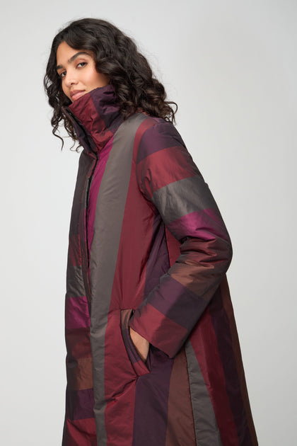Bubble Hem Padded Coat