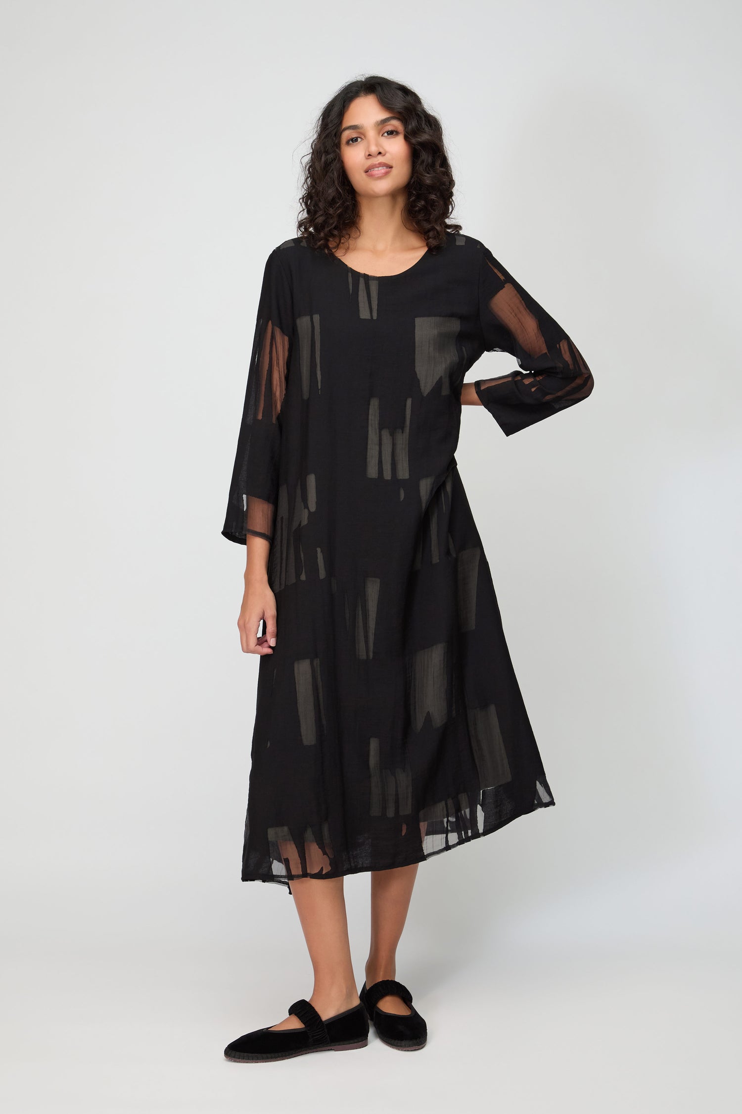 Cut Out A Line Dress