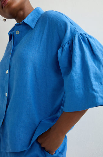 Linen Boxy Shirt