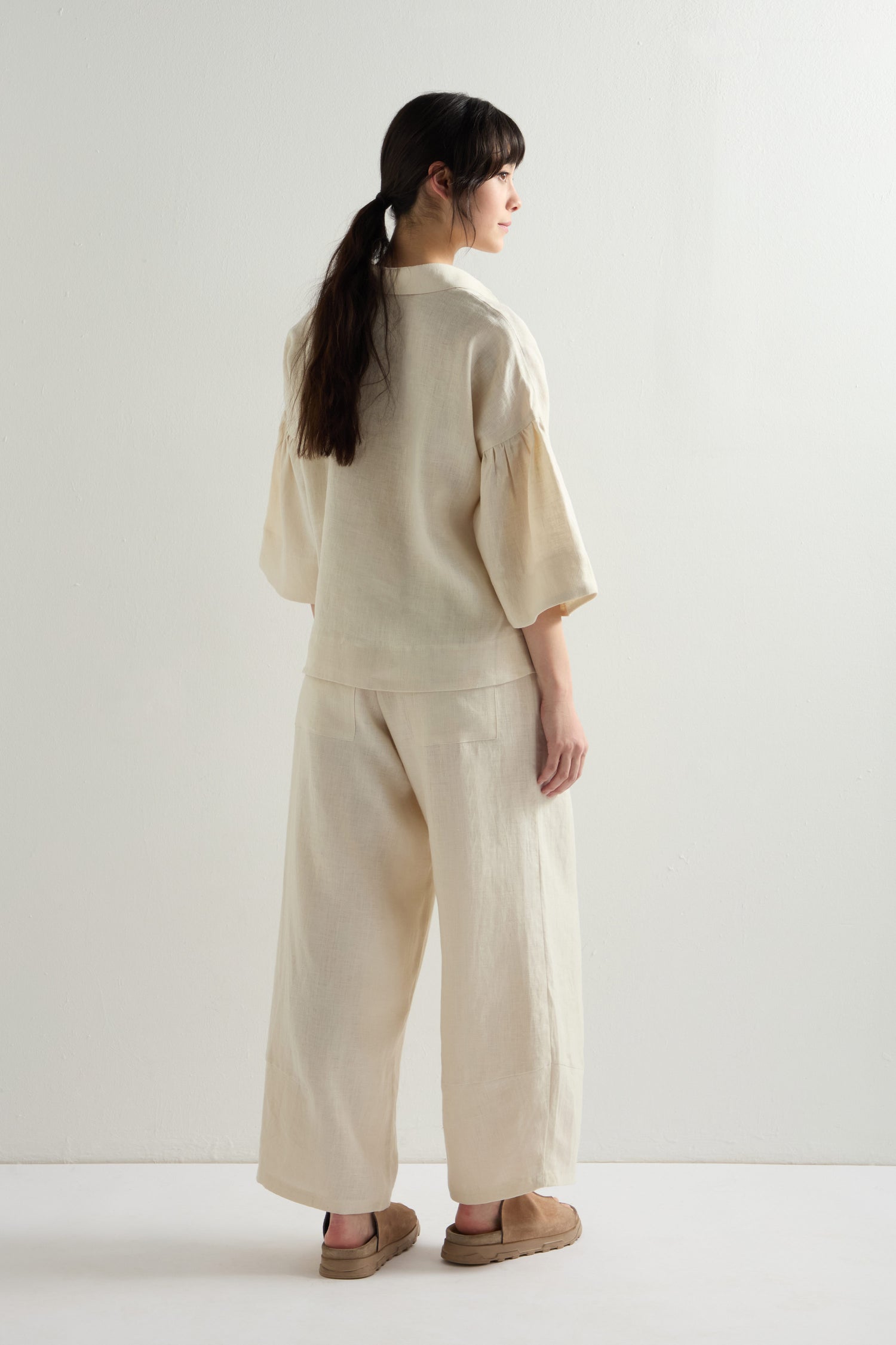 Linen Boxy Shirt