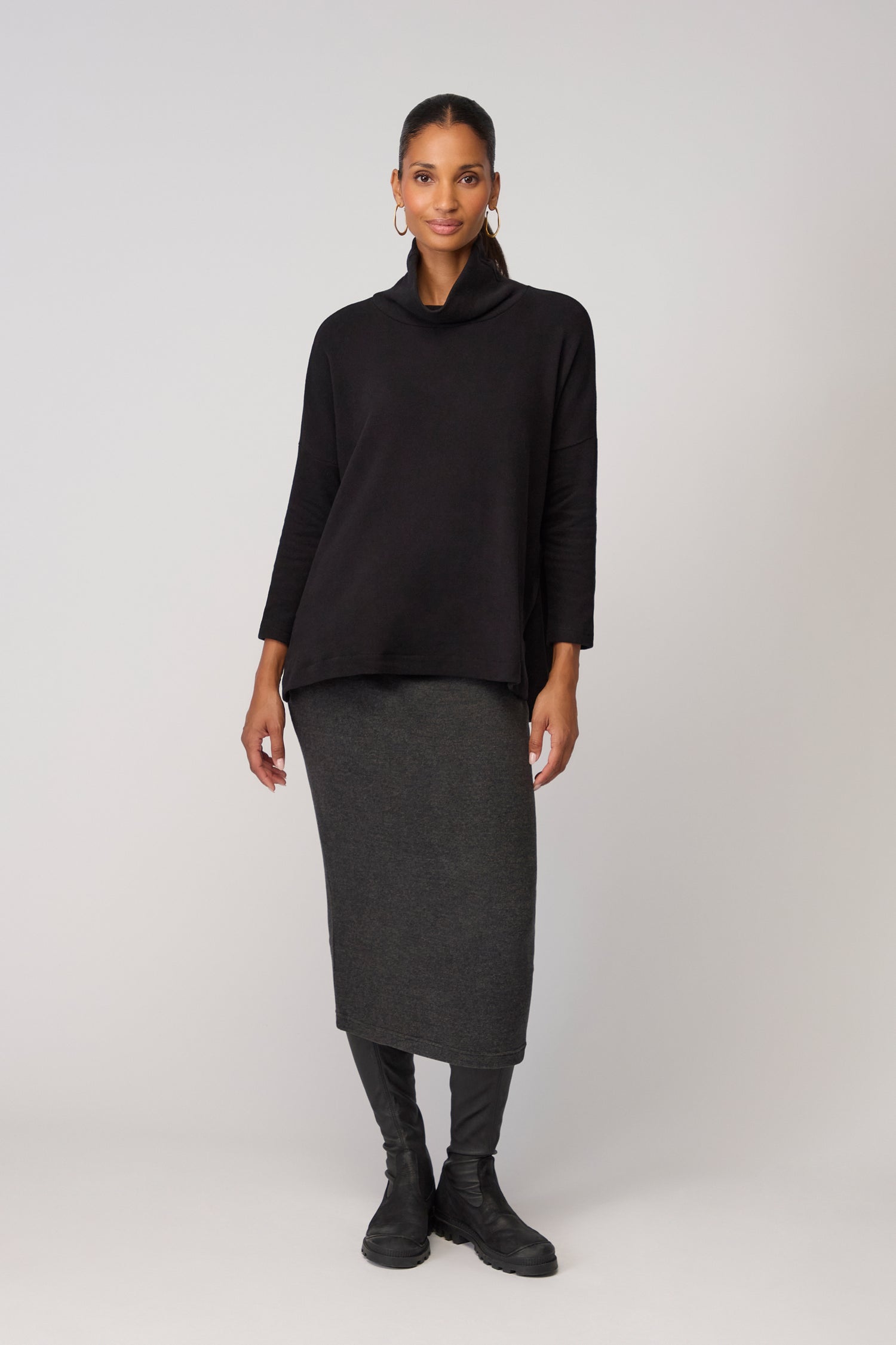 Dina Soft Cowl Top