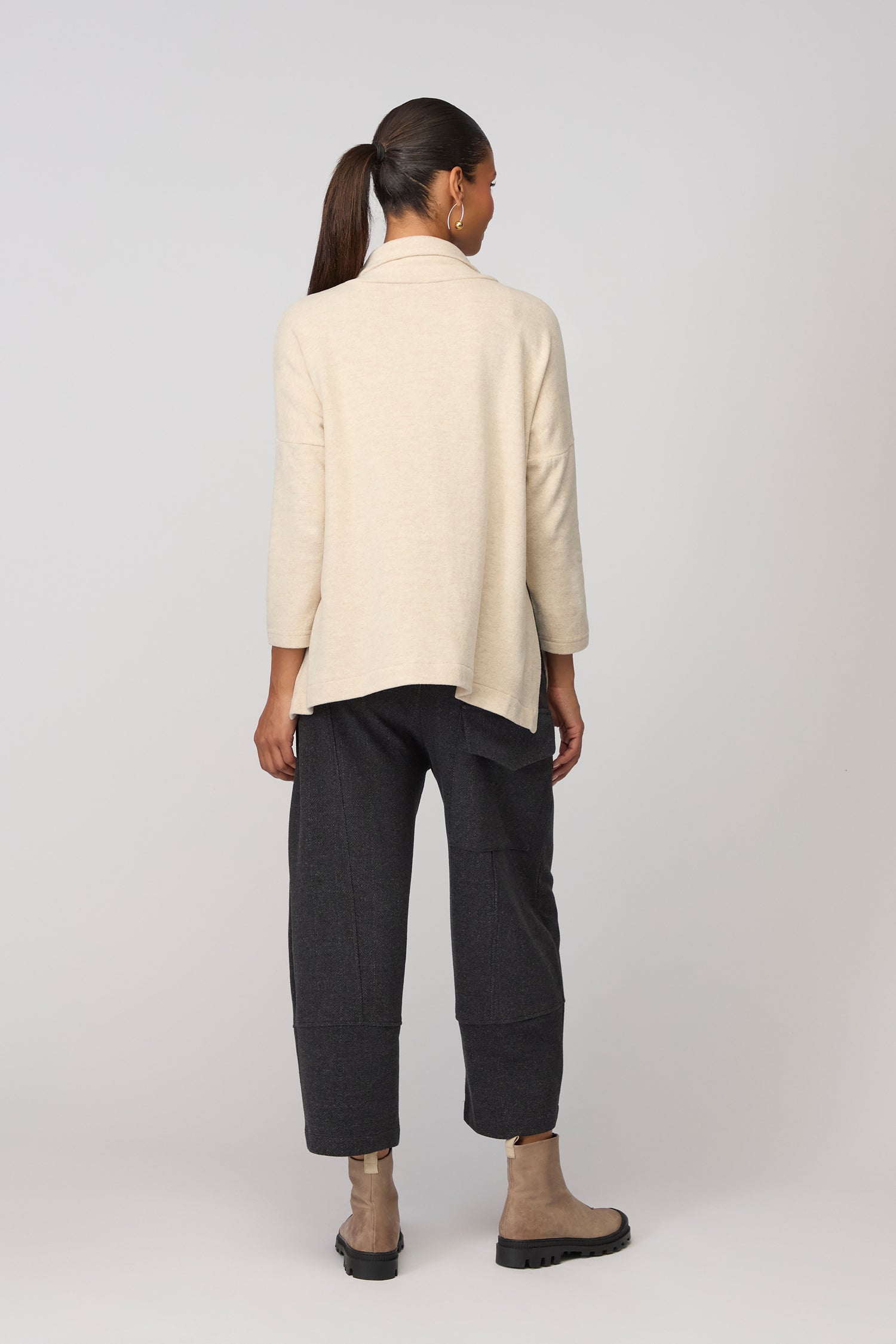 Dina Soft Cowl Top