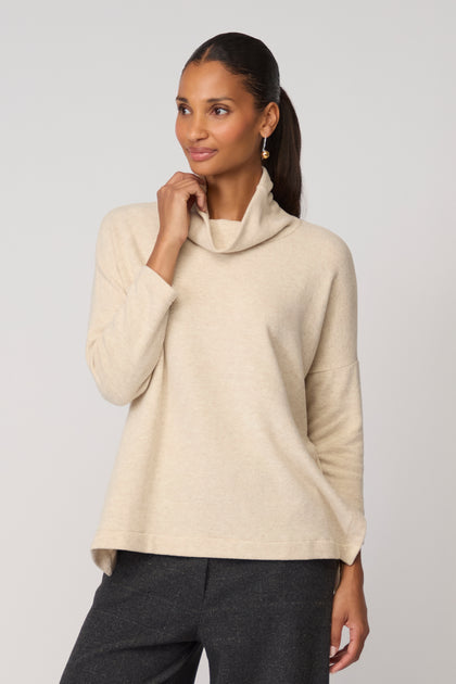 Dina Soft Cowl Top