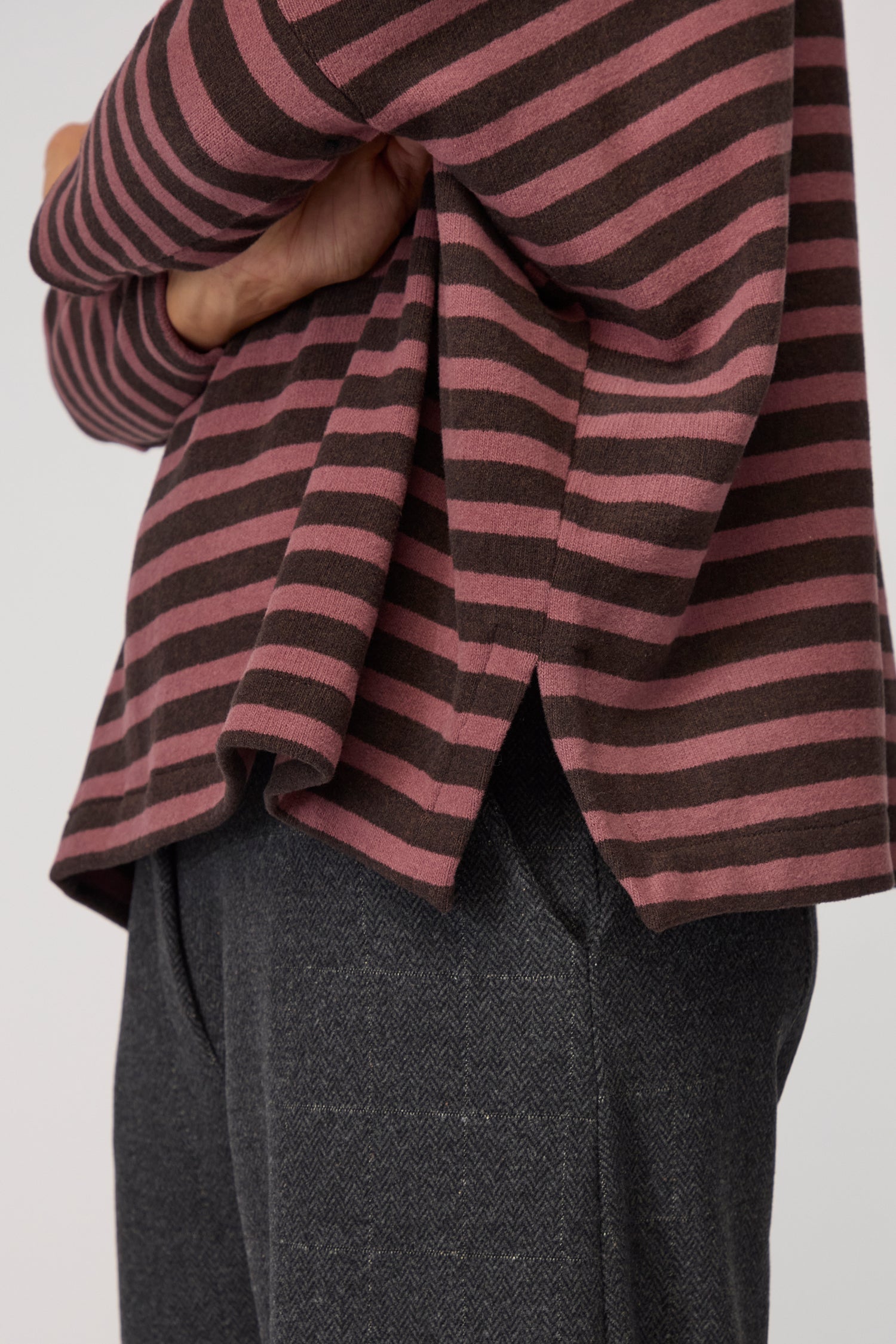 Martis Scoop Neck Wide Stripe Top