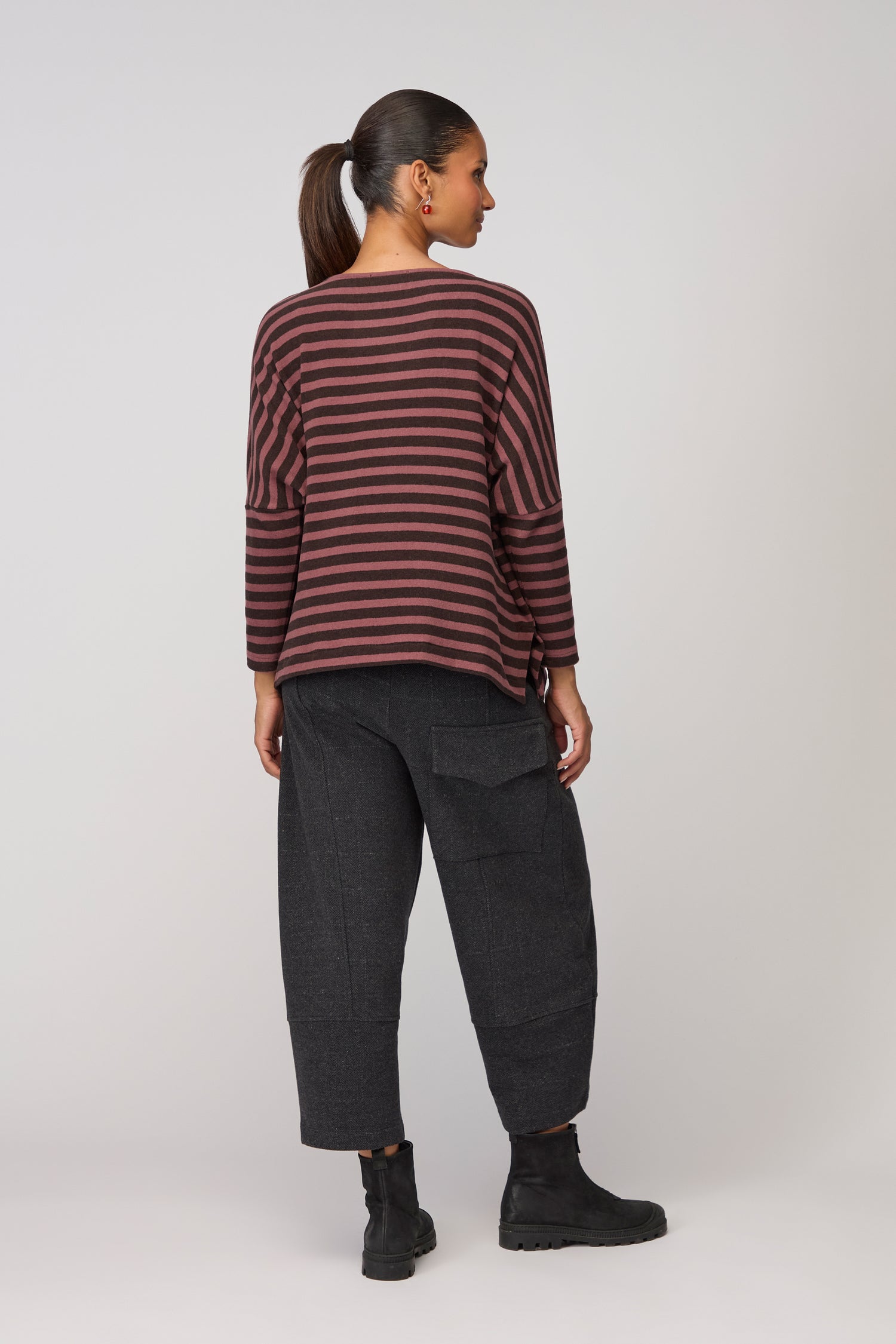 Martis Scoop Neck Wide Stripe Top