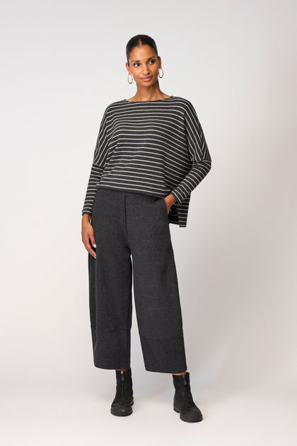 Mira Check Jersey Pocket Trouser