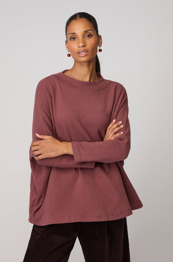 Spino Boxy Soft Jersey Top