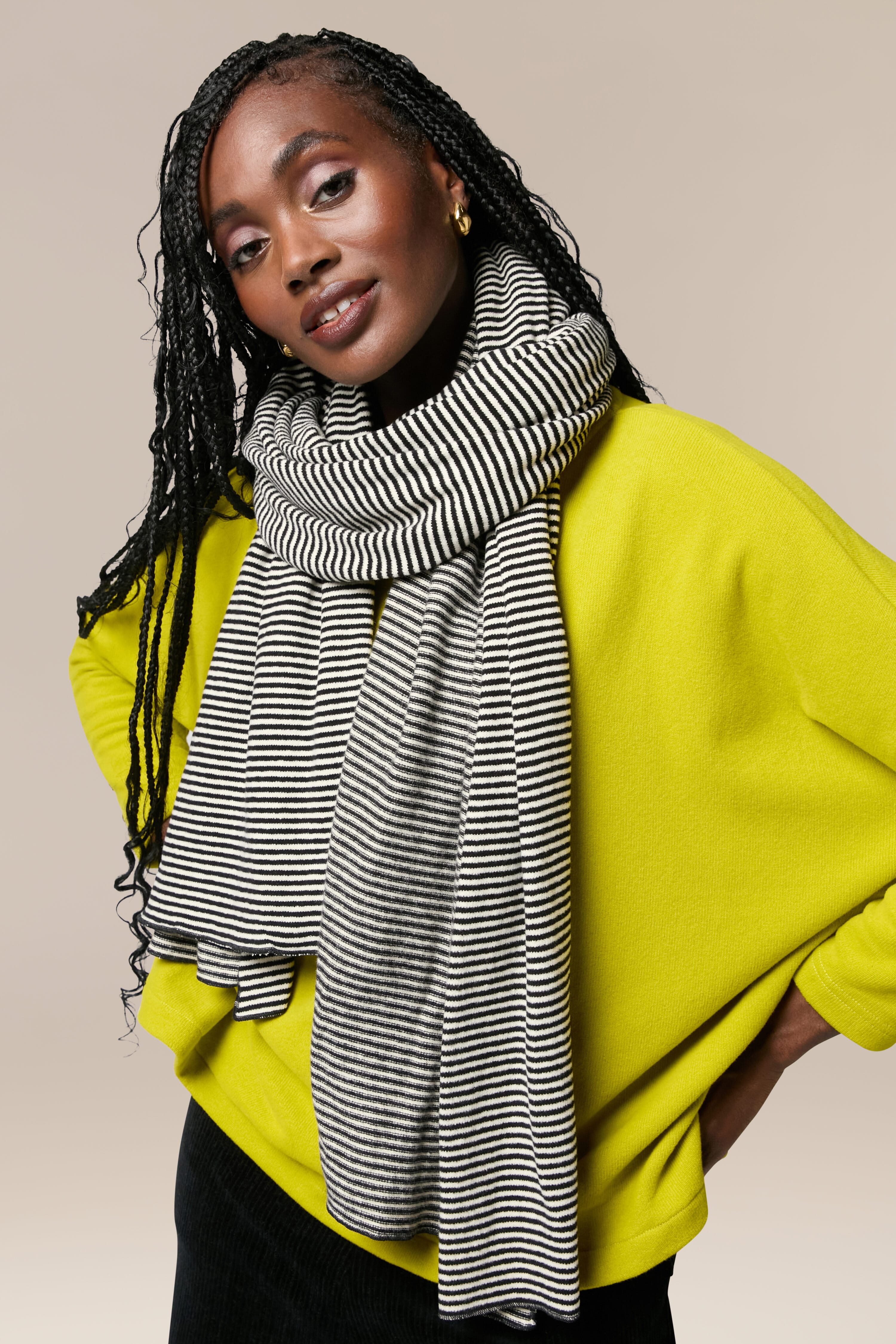 Stripe Scarf – Sahara