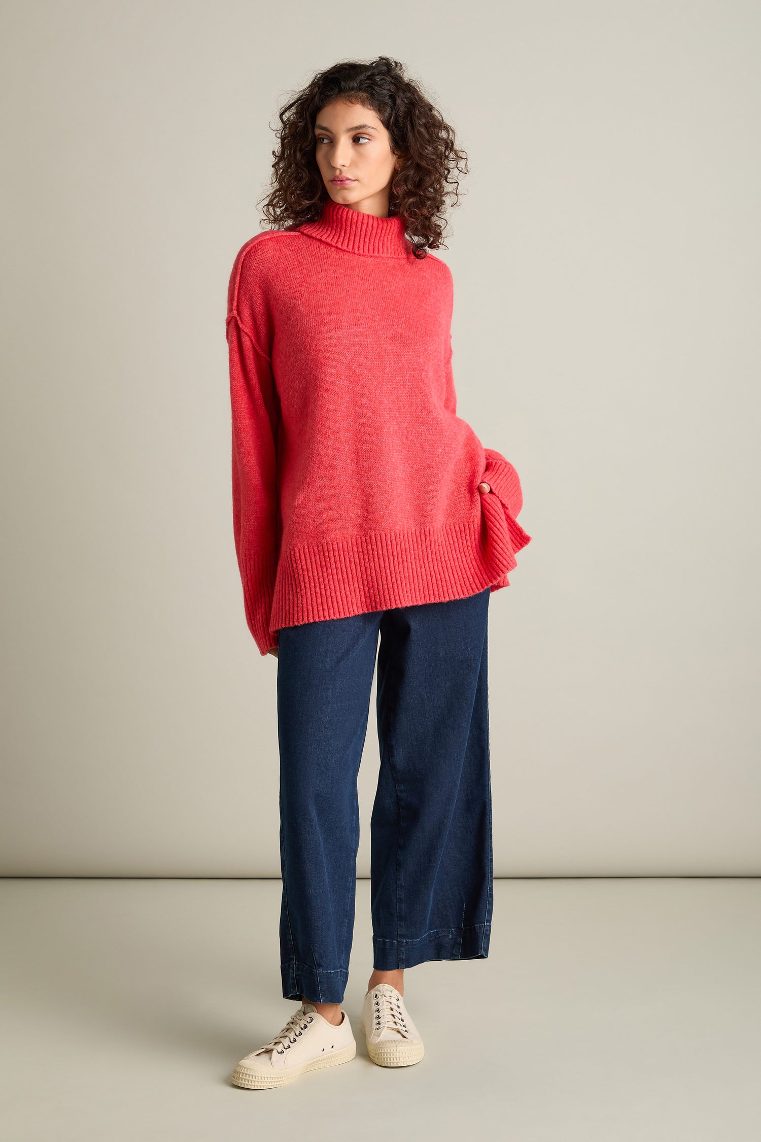 Charming Merino Polo Jumper