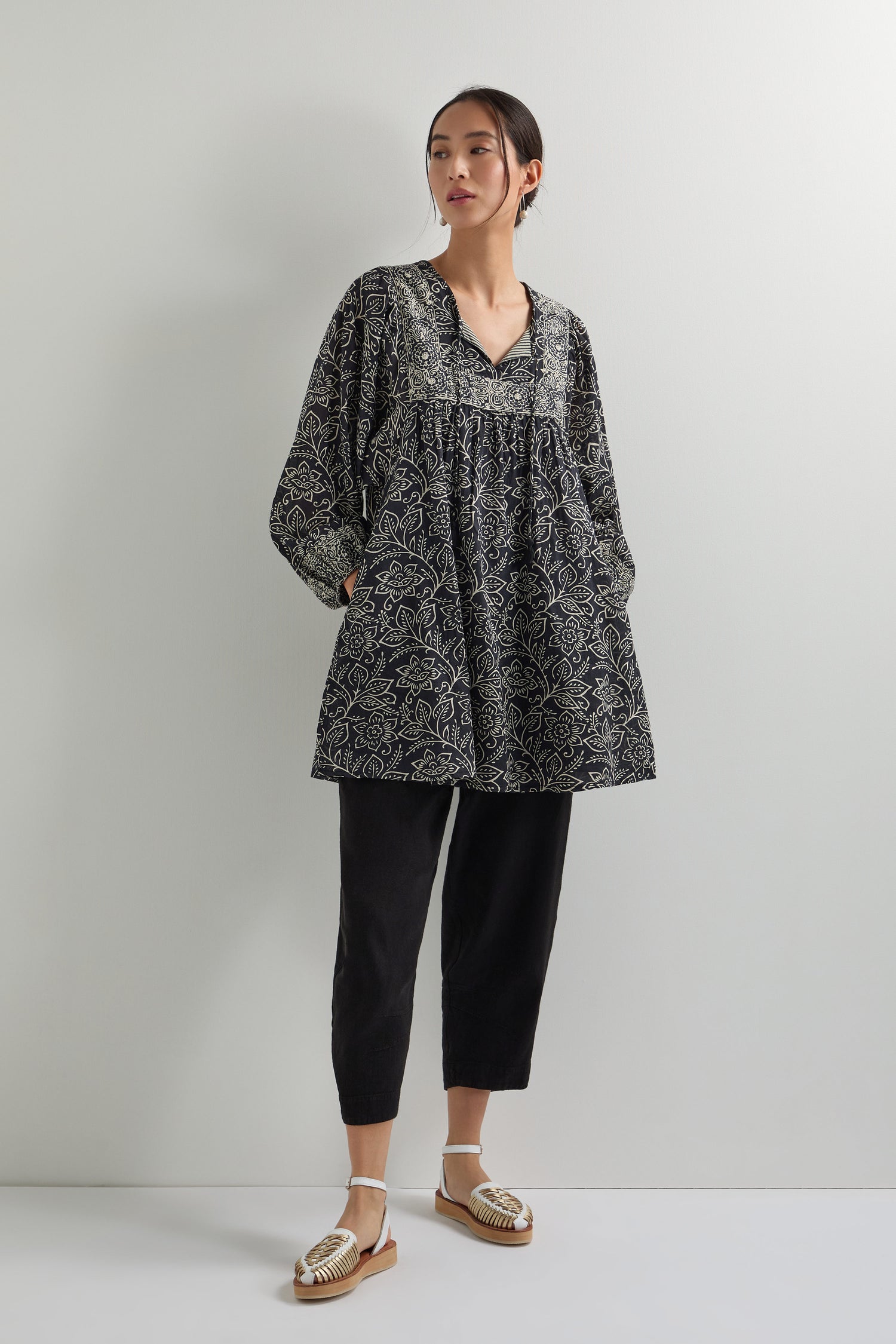 Jasmine Flower Tunic