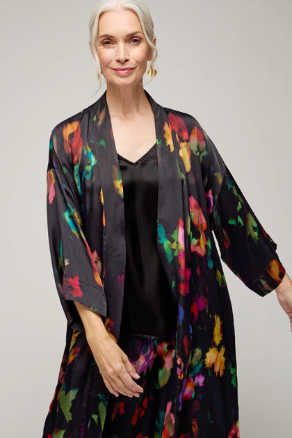 Winter Floral Kimono