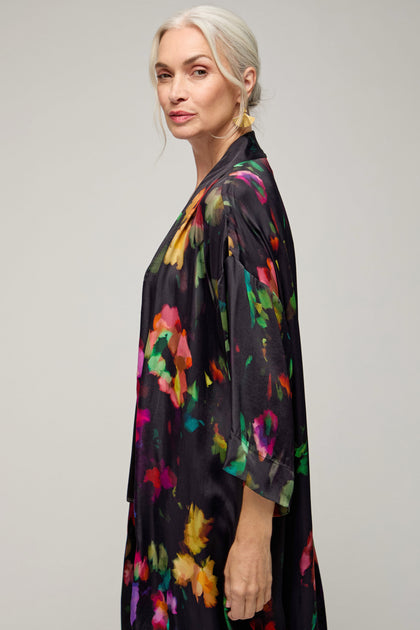 Winter Floral Kimono