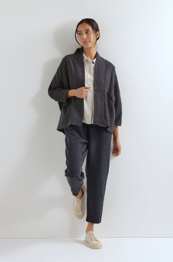 Livia Linen Kimono Jacket