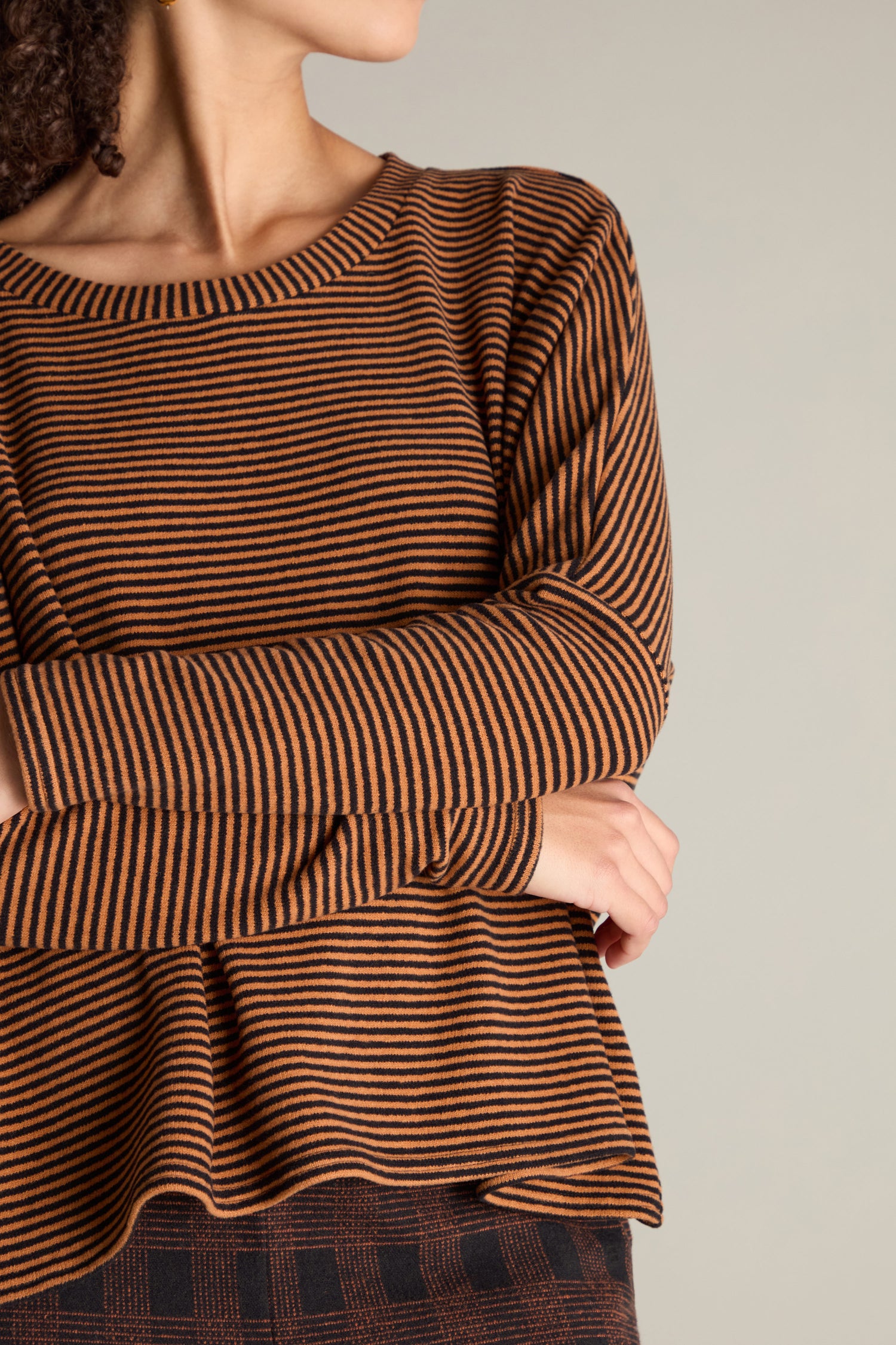 Mini Stripe Boxy Top