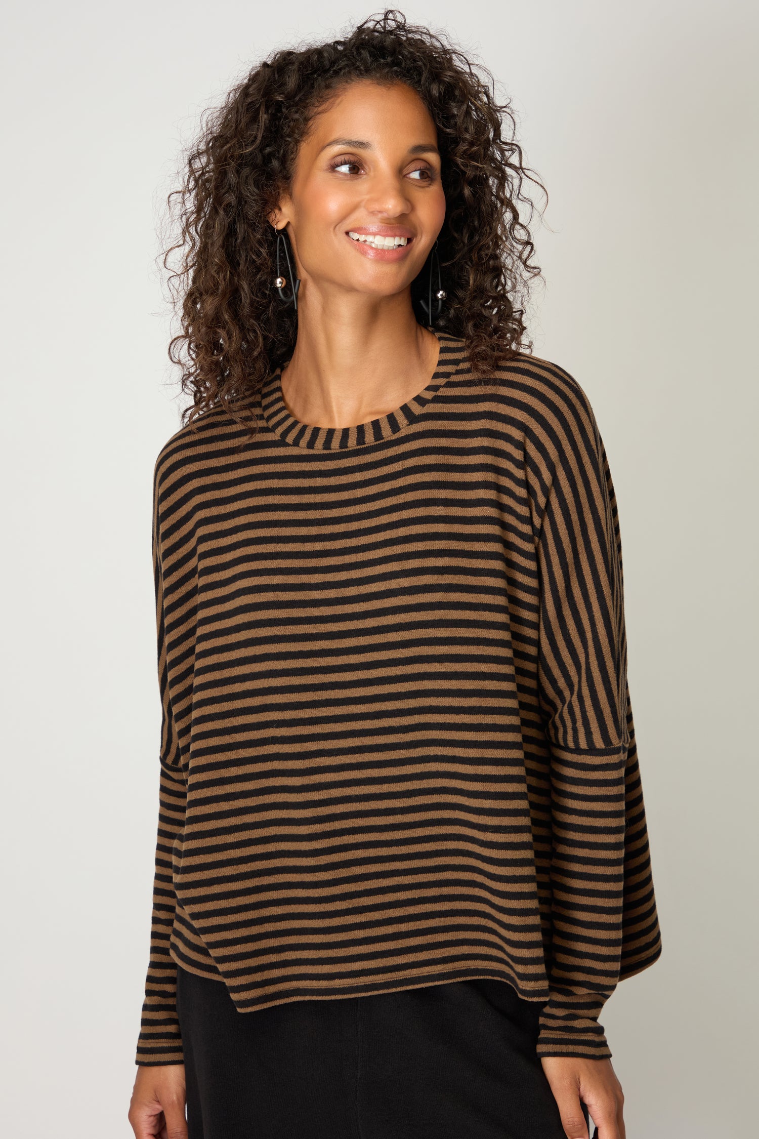 Fine Stripe Easy Top