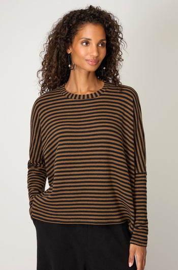 Fine Stripe Easy Top