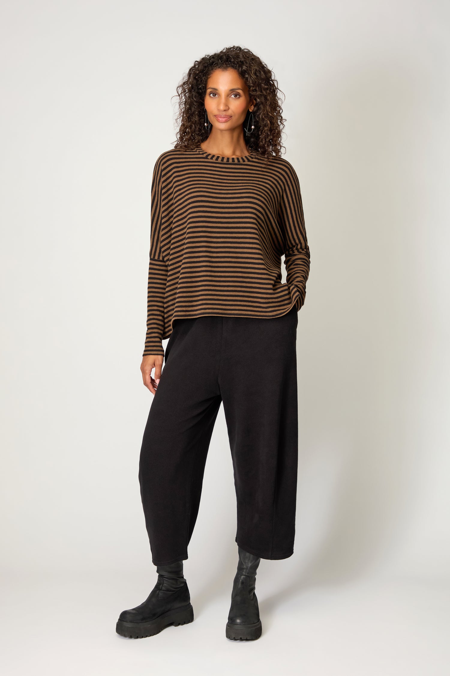 Fine Stripe Easy Top