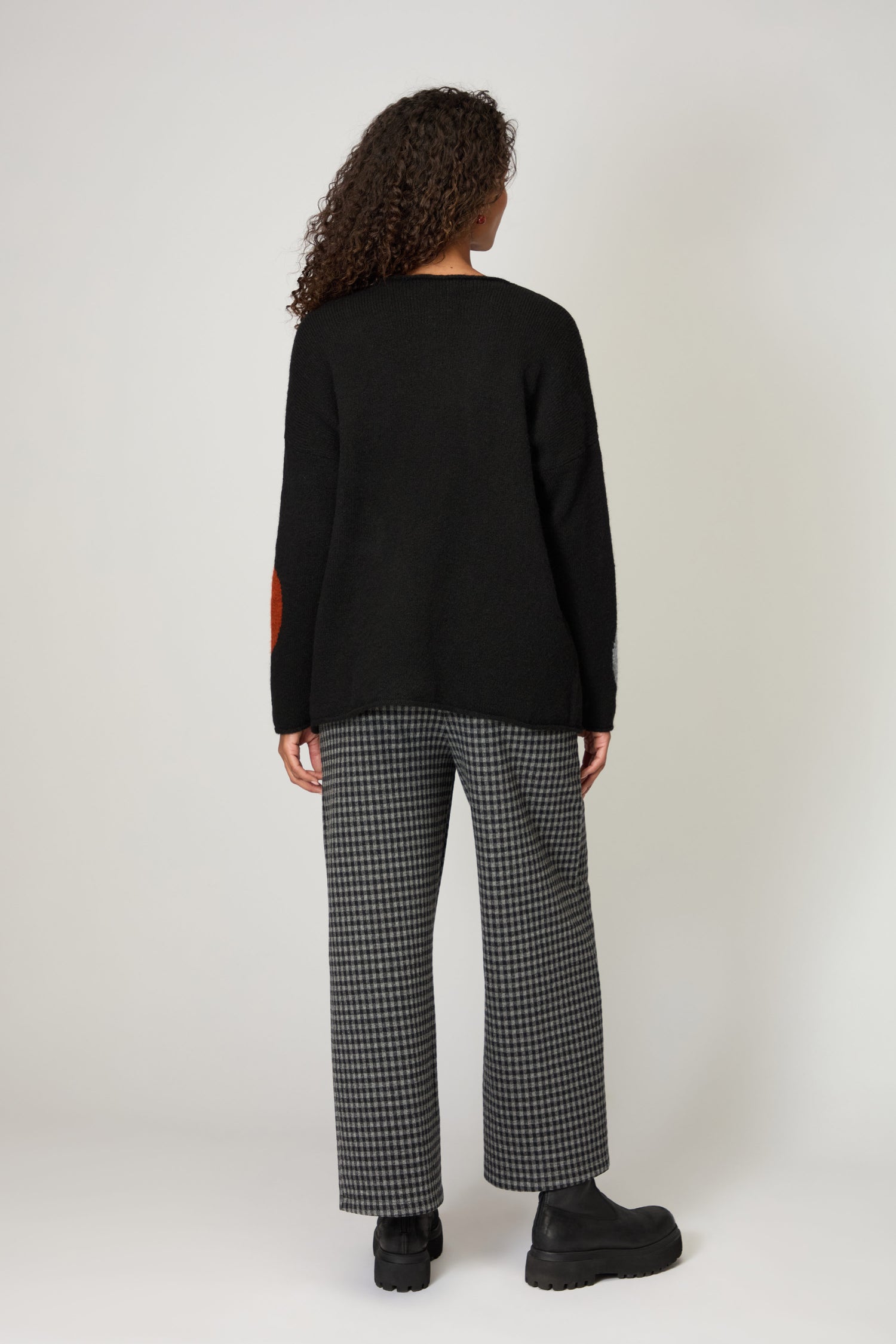 Multi Spot Knit Top