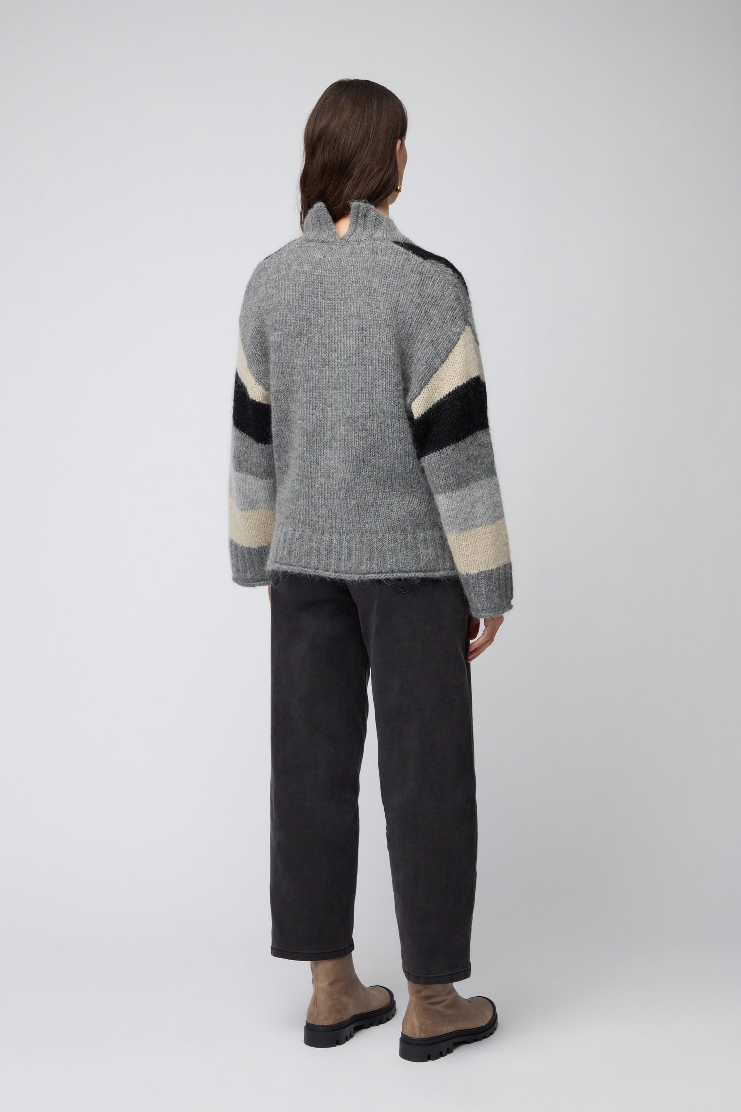 Colour Block Cardi